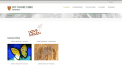 Desktop Screenshot of dovekirken.no